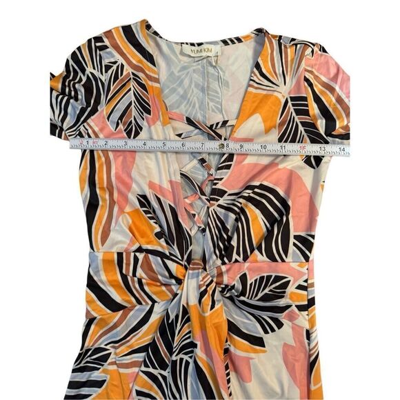 NEW Yumi Kim One & Only pattern Maxi Dress Sz XS in Pink Retro Bloom - Picture 5 of 15